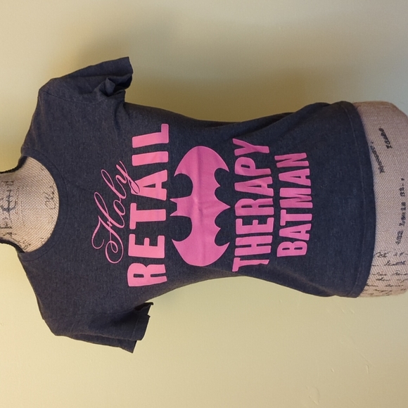 Batman Tops - Holy Retail Therapy Batman shirt